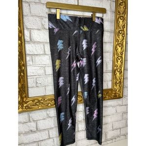 Terez Lighting Bolt 3/4 Leggings